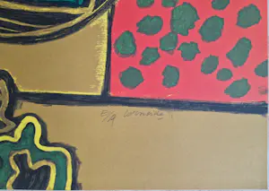 Corneille - Lithograph: 'Oiseau Cobra - Grande lithographie signee' (1999). kopen? Bied vanaf 260!