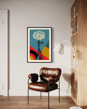 Shepard Fairey - AK-47 Lotus Lithograph kopen? Bied vanaf 10!
