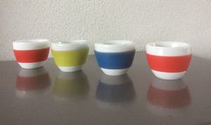 Koziol - VIER ESPRESSO KOMMEN EN TWEE GROTE KOMMEN kopen? Bied vanaf 14!