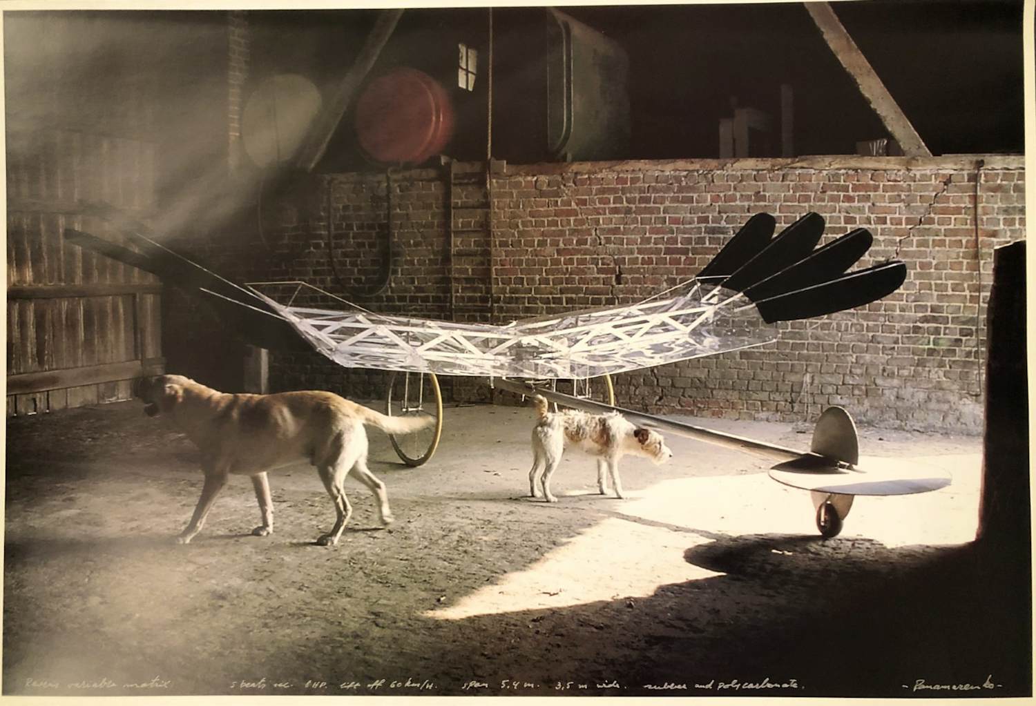 Panamarenko - Raven's variable matrix verkocht voor € 75!