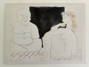 Pablo Picasso - Comédie Humaine 27.1.54 I kopen? Bied vanaf 30!