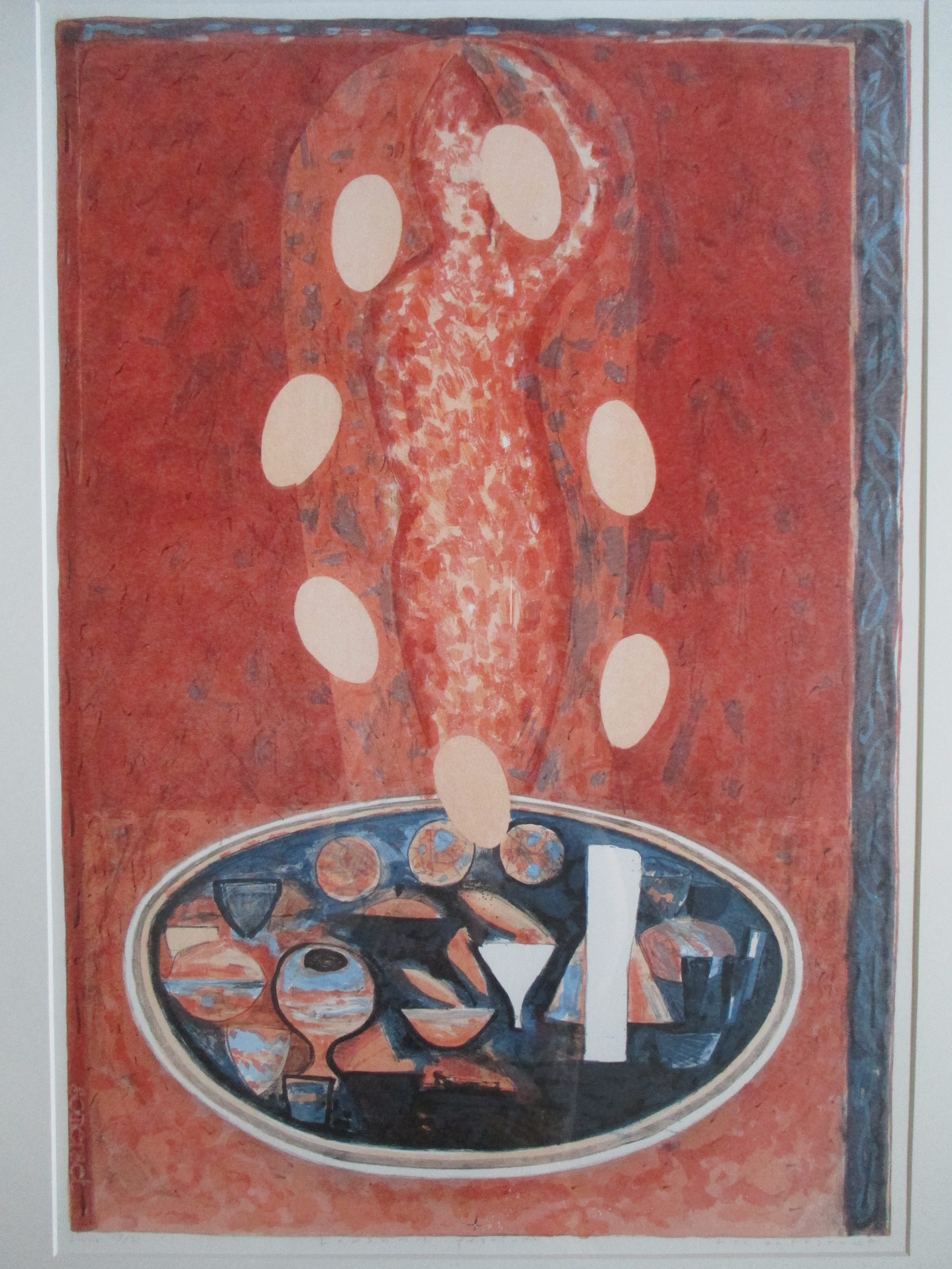 Lon Buttstedt - Grote ingelijste litho 'Lahshmis festival' Barth lijst kopen? Bied vanaf 60!