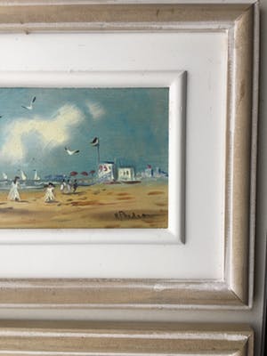 Henk Poeder - Strandgezicht kopen? Bied vanaf 75!