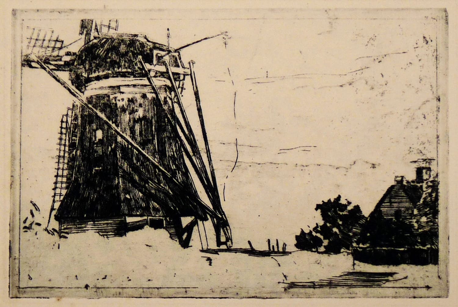 Willem de Zwart - Molen - Enig bekend exemplaar! kopen? Bied vanaf 150!