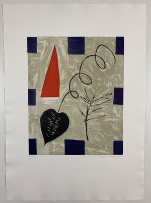 Harrie Gerritz - Grote kleurenets - zonder titel - 1988 (Kleine oplage) kopen? Bied vanaf 90!