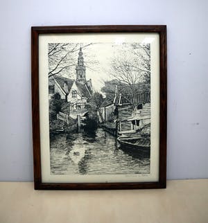 Niet of onleesbaar gesigneerd - Speeltoren te Edam kopen? Bied vanaf 1!