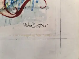 Victor Bouter - Vrouw en Eenhoorn. Naakt. Illustratie voor boek Fidessa van Louis Couperus. kopen? Bied vanaf 119!