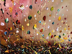 Gena - Colorful Flowers kopen? Bied vanaf 300!