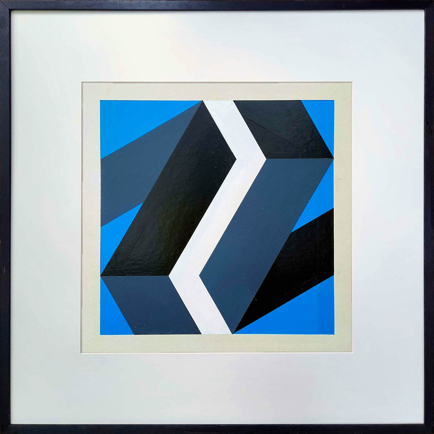 Georg Ruijter - Compositie [unicum] - 21938 - ingelijst kopen? Bied vanaf 325!