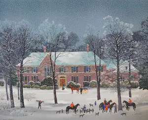 Michel Delacroix - La Chasse d'Hiver kopen? Bied vanaf 40!