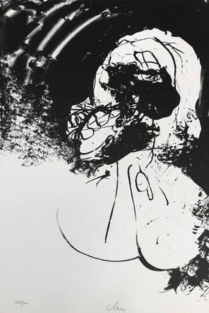 Hugo Claus - Kleurenlitho - Winter 1 - 1979 - 105/300 + gesigneerde colofon kopen? Bied vanaf 75!