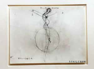 Reinier Lucassen - C3400-6, ecco homo, kruisweg, tekening verkocht voor € 200!