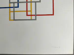 Buy Joost Baljeu - Structures - map met 5 gesigneerde zeefdrukken? Bid from 1199!