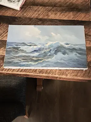 Meeuwis van Buuren - Authentiek Zeegezicht Meeuwis van Buuren (1902-1992) – Herkomst Gebr. Koch kopen? Bied vanaf 110!