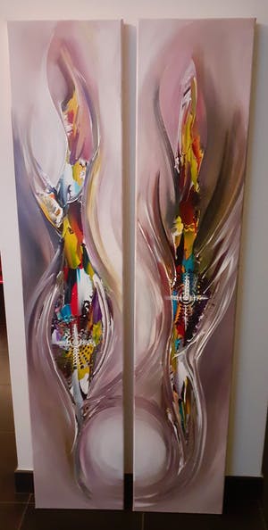 Gena - Prachtig groot tweeluik kopen? Bied vanaf 295!