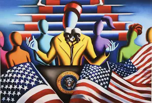 Mark Kostabi - The Dawn is Ours. kopen? Bied vanaf 80!