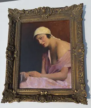 Armin Glatter - Stilleven van dame met sigaret. kopen? Bied vanaf 300!