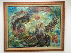 I Wayan Atjin Tisna - Hanen gevecht kopen? Bied vanaf 250!