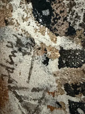 George Ebrin Adingra - Abstract portret met overlappende figuren, Parijs 1970 kopen? Bied vanaf 140!