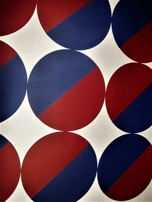 Rob Schotman - Fraai jaren 60 PoP Art Litho - variaties op een cirkel - gesigneerd oplage 50 ex kopen? Bied vanaf 28!