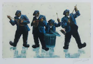 Buy Alexander Millar - Giclée, The Fab Four - Ingelijst? Bid from 70!