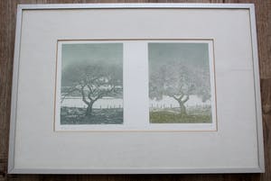 Elmar Gille - Litho: winter/lente - 1984 kaufen? Bieten Sie von 85!