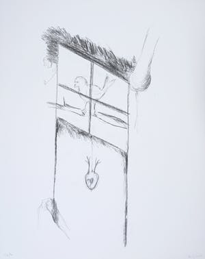 Hans Kuijs - Lot van vier litho's, Het verloren paradijs kopen? Bied vanaf 1!