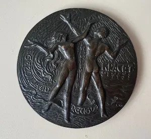 Maarten Pauw - Bronzen Prijspenning Koninklijke vereniging van leraren en onderwijzers in de li kaufen? Bieten Sie von 50!