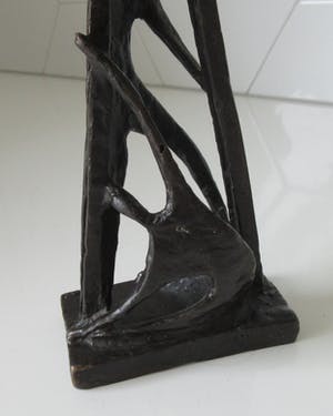 Jos Gielen - Bronzen abstracte sculptuur kopen? Bied vanaf 45!