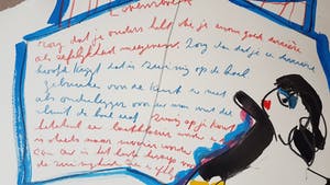 Anton Heyboer - gemengde techniek op papier, gesigneerd kopen? Bied vanaf 249!