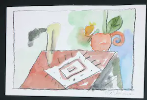 Anton Martineau - Lot van 4 unieke werken op papier! kopen? Bied vanaf 1!