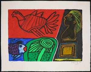 Corneille - Zeefdruk, La poisson amoreux kopen? Bied vanaf 150!