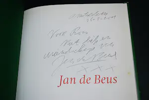 Jan de Beus - gesigneerde hardcover: schilderijen 1980-2000 kopen? Bied vanaf 45!