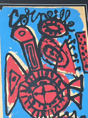 Corneille - Zeldzame lithografische affiche uit 1966 Galeria RELEVO Ceres Franco kopen? Bied vanaf 500!