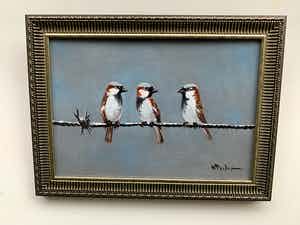 Henk Poeder - Mussen op prikkeldraad verkocht voor € 89!