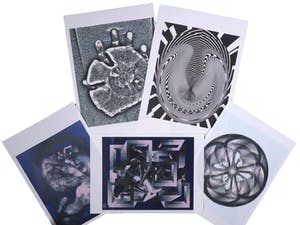 Piet van Mook - Lot van Vijf Diverse Computerprints kopen? Bied vanaf 1!