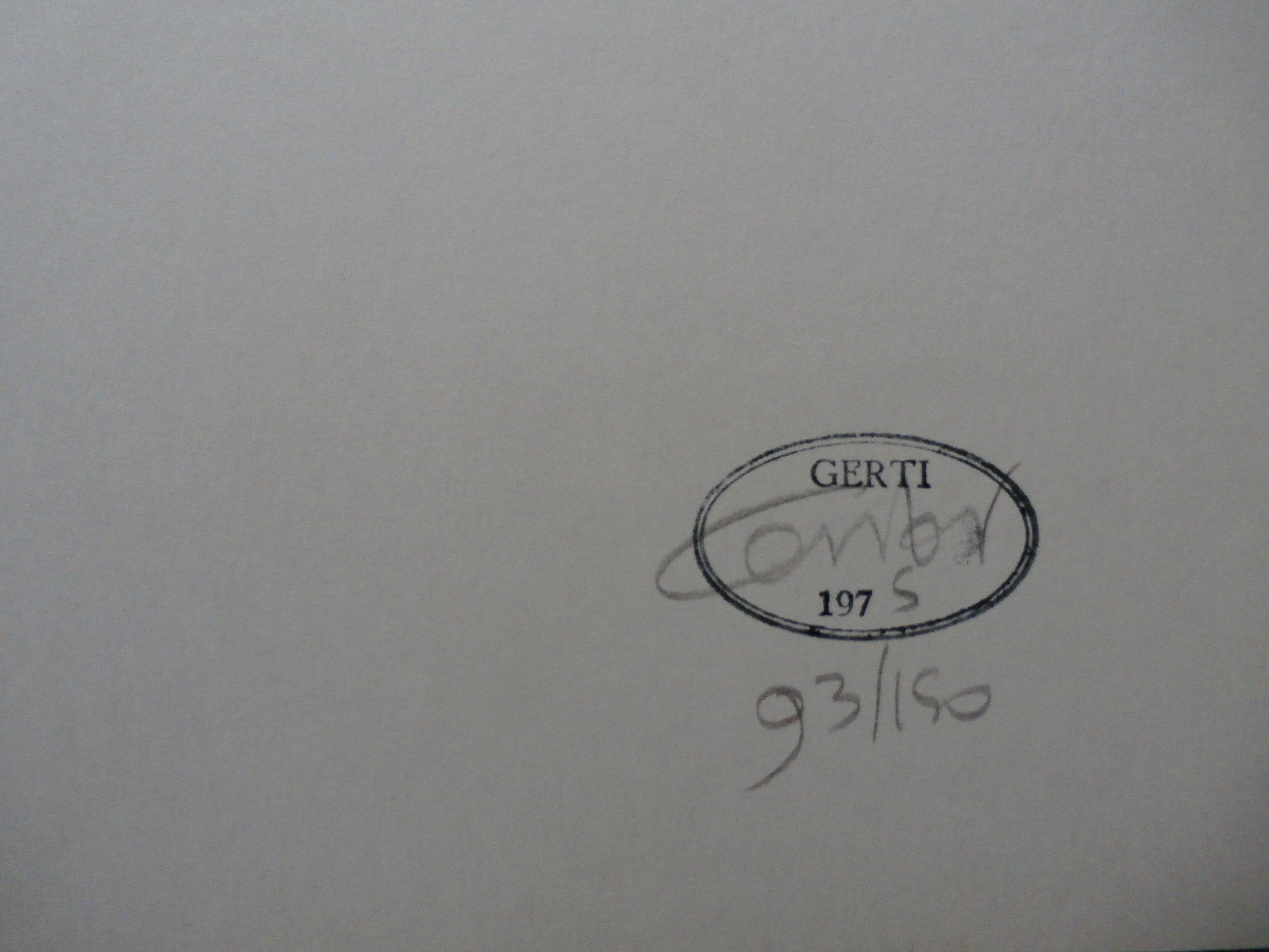 Gerti Bierenbroodspot - Litho: Labyrinth - 1975 kopen? Bied vanaf 60!