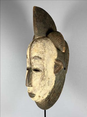 Ibibio - Tribal Used African Ibibio Mask - Nigeria. kopen? Bied vanaf 45!