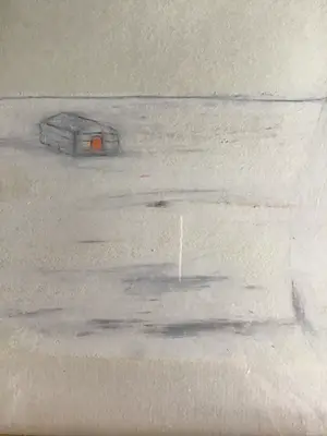 Anutosh - Zonder titel, gemengde techniek, Unica kopen? Bied vanaf 90!