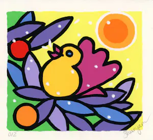 AcheterShunyam - zeefdruk - zeldzaam - Vogels - 24248? Enchérissez de 50!
