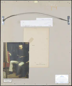 Edgar Degas - Litho, Portret van Eduard Manet - Ingelijst kopen? Bied vanaf 1!