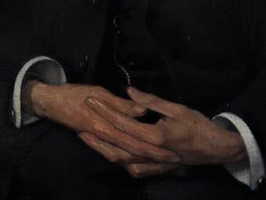 Henk Meijer - Fraai in 1920 Realistisch geschilderd "portret van man met bril" gesigneerd kopen? Bied vanaf 10!