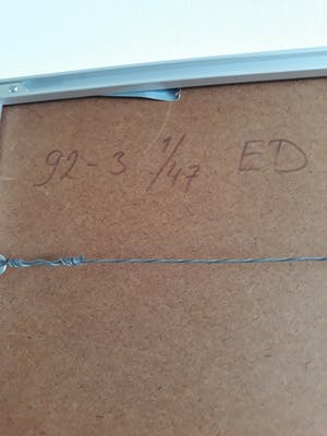 Hans Klaui - Zeefdruk uit 1992 kopen? Bied vanaf 600!