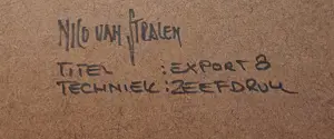 Nico van Stralen - Export 8 kaufen? Bieten Sie von 100!