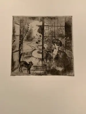 Jeanne Bieruma Oosting - Une selection des fleurs du mal - album met 12 etsen - kopen? Bied vanaf 295!