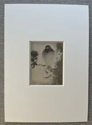 Jan Mankes - Originele Heliogravure - Puttertje op Tak 1923 kopen? Bied vanaf 175!
