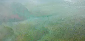 Janus Nuiten - Olieverf op doek, Berglandschap Frankrijk- Ingelijst kopen? Bied vanaf 200!