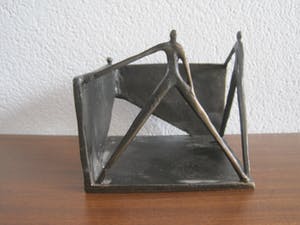 Brons (Onbekend) - Bronzen driemanschap kopen? Bied vanaf 40!