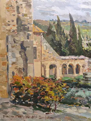 Dmitri Kostylov - De abdij van Sant'Antimo, Toscane, Italië kopen? Bied vanaf 450!