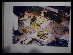 Herman Brood - Zeefdruk, uit 1998, Titel, "Paddo 's". kopen? Bied vanaf 150!